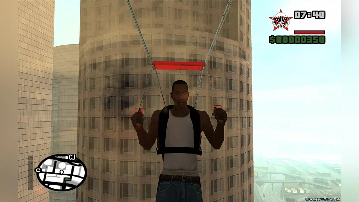 Paraquedas do CR DEMO / GTA San Andreas