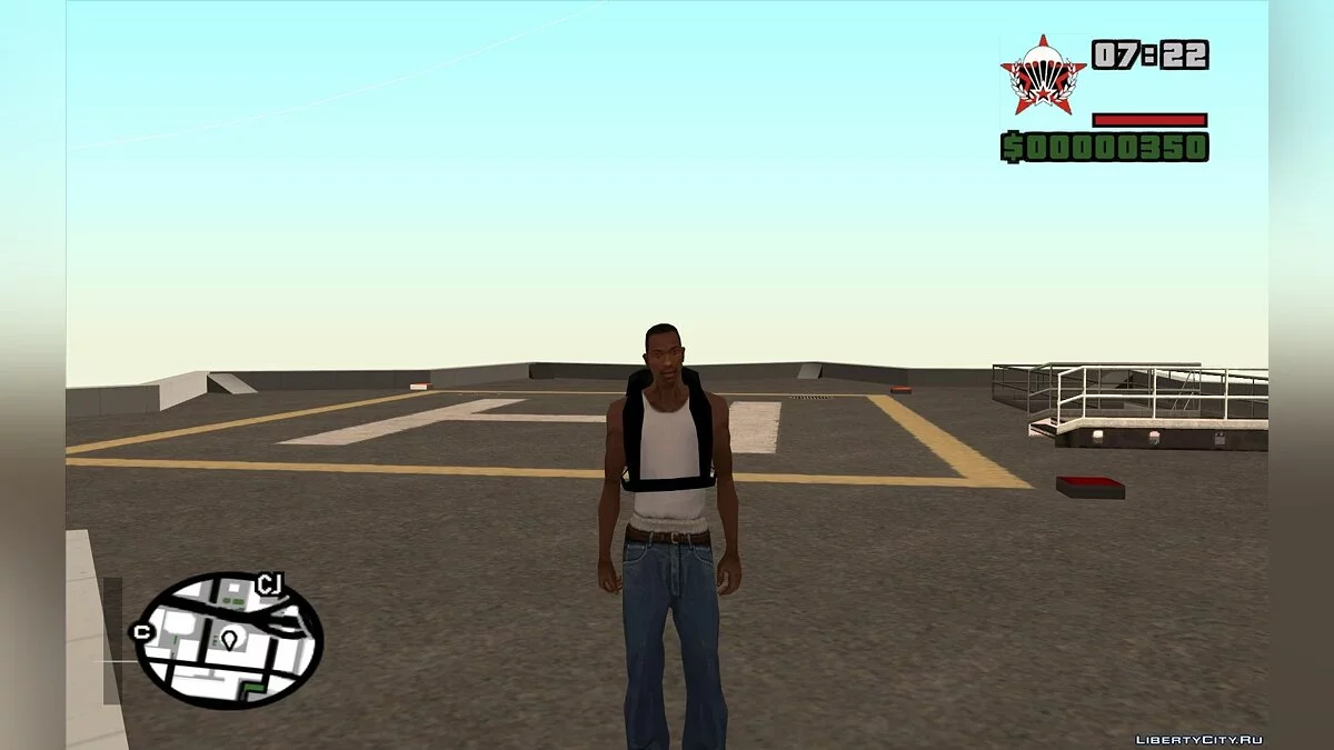 Paraquedas do CR DEMO / GTA San Andreas