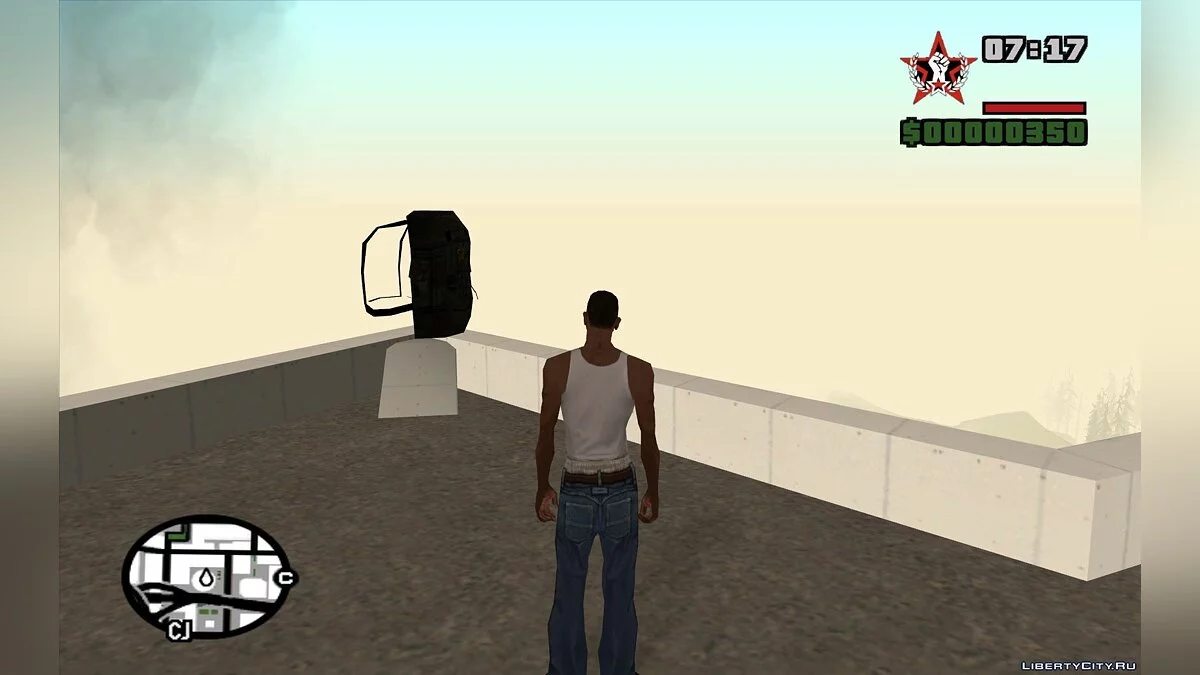 Paraquedas do CR DEMO / GTA San Andreas