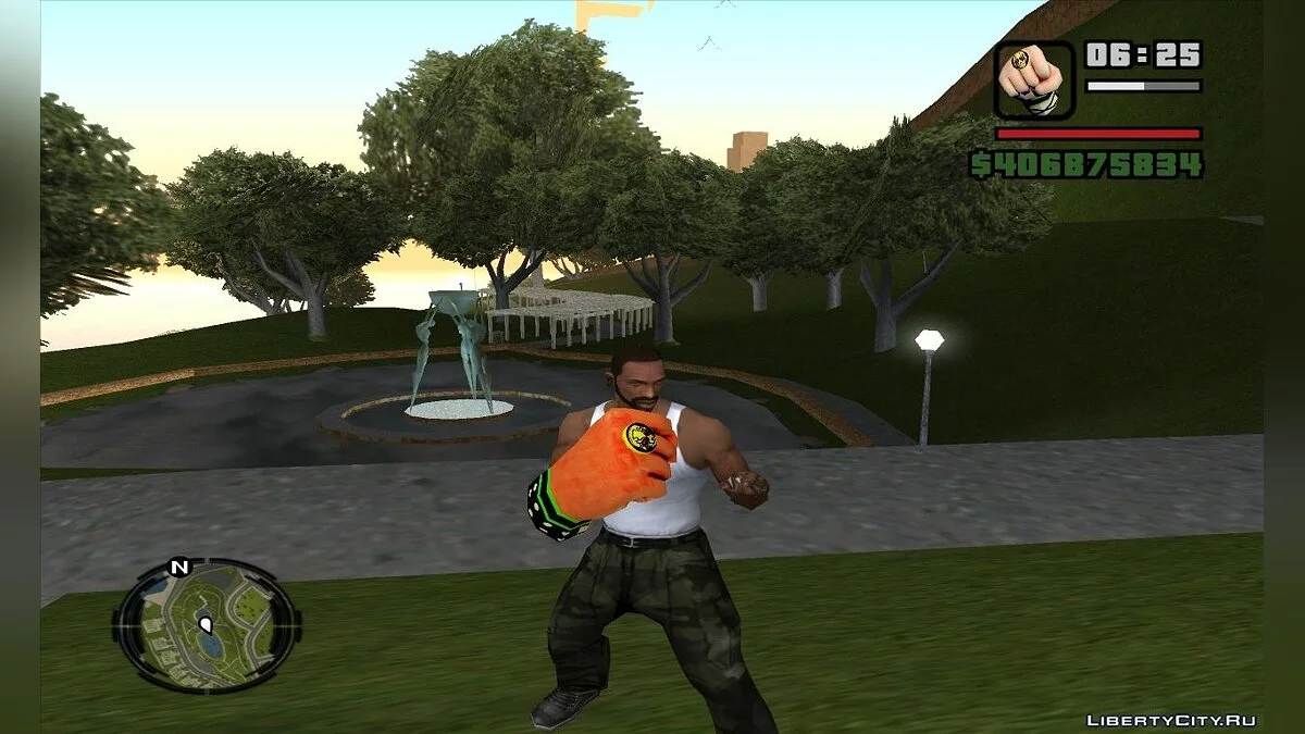 Poing d'Apocalypse de Saints Row: The Third / GTA San Andreas