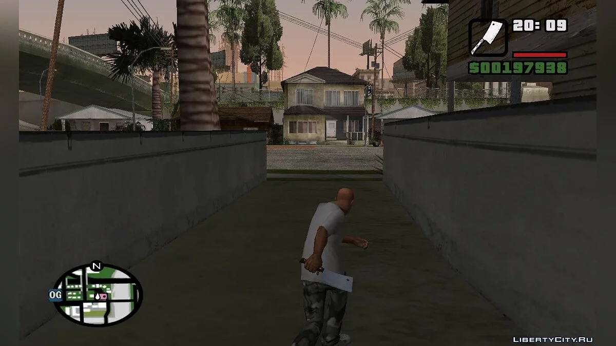 Нож мясника DEXTER для GTA San Andreas / GTA San Andreas