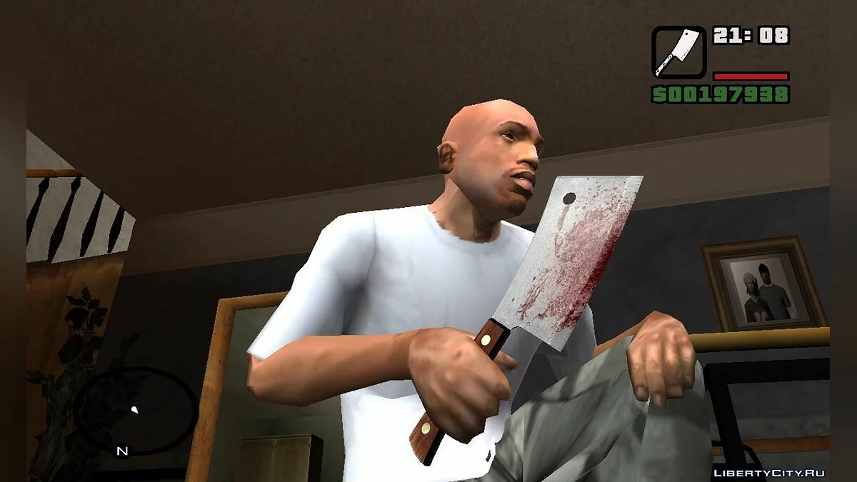 Нож мясника DEXTER для GTA San Andreas / GTA San Andreas