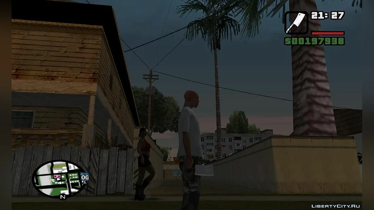 Нож мясника DEXTER для GTA San Andreas / GTA San Andreas