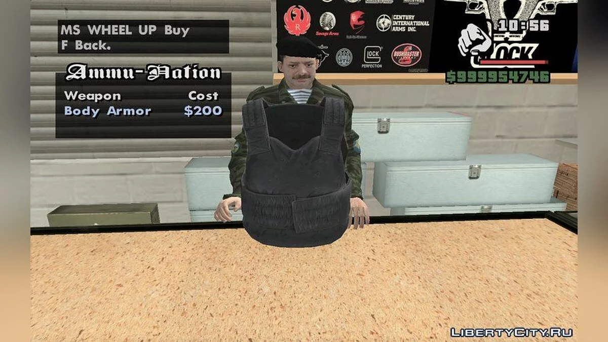 Armadura Corporal HD / GTA San Andreas