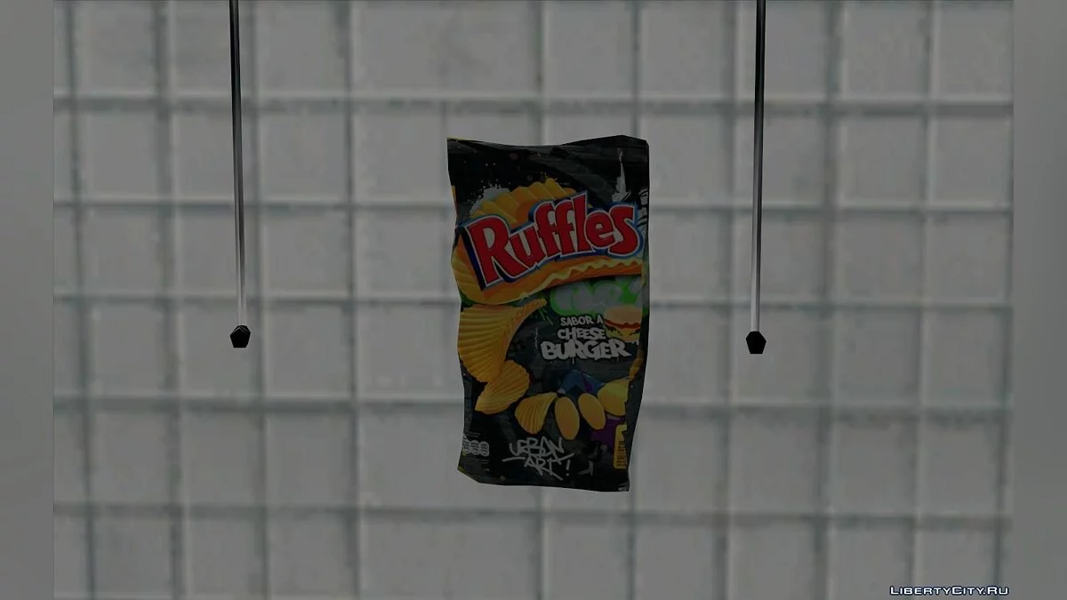 Pack of chips \"Ruffles\" / GTA San Andreas