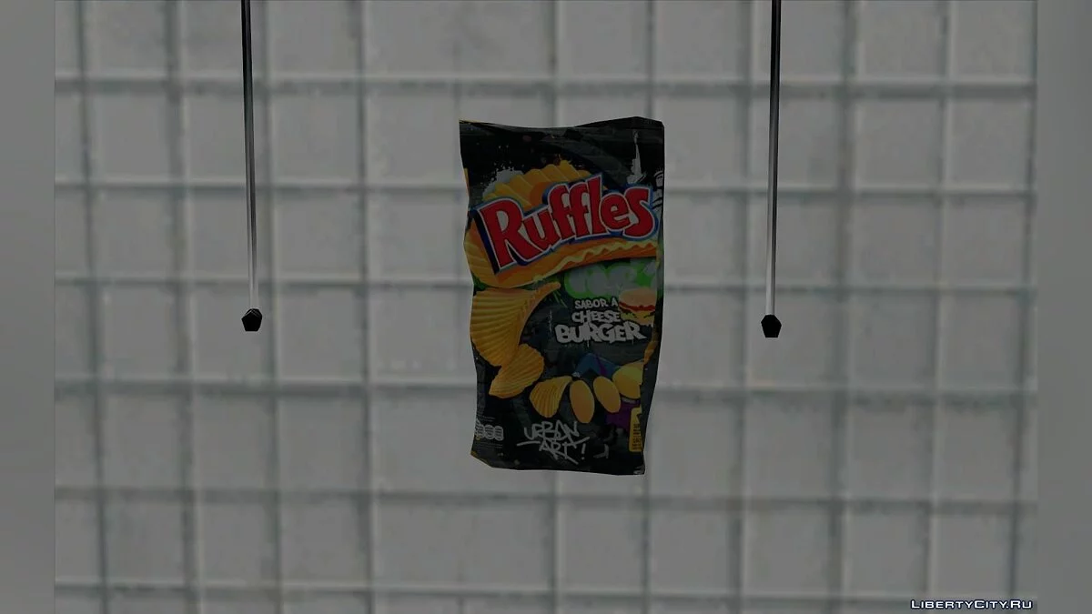 Pack of chips \"Ruffles\" / GTA San Andreas