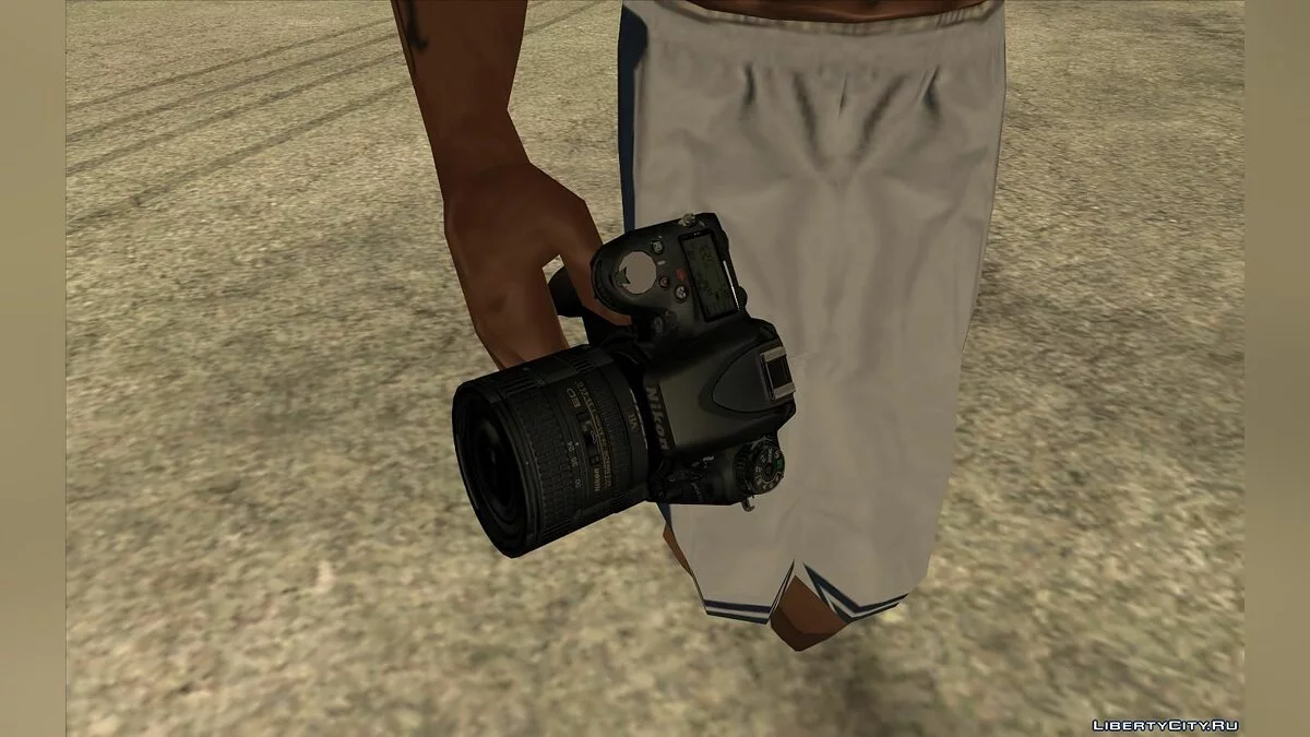 Nikon D600 Mirror Camera / GTA San Andreas