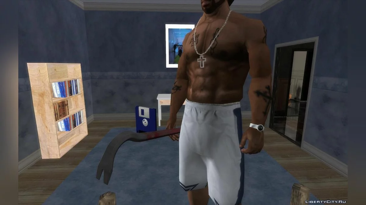 Crowbar from the game PUBG / GTA San Andreas