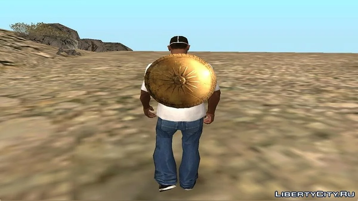 Perisai Assassins Creed Origins / GTA San Andreas