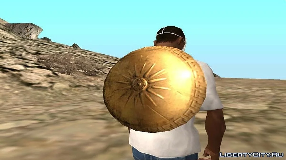 Perisai Assassins Creed Origins / GTA San Andreas