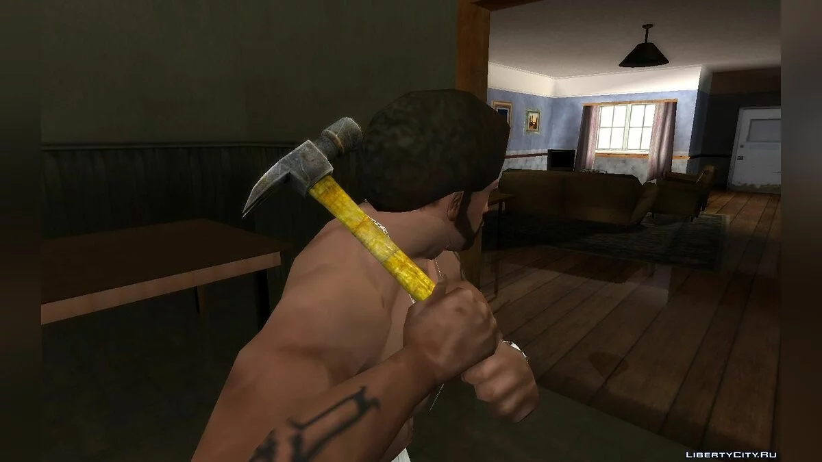 Palu dari permainan Silent Hill: Downpour / GTA San Andreas
