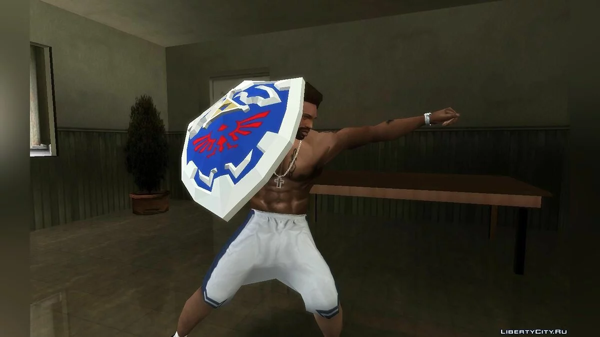 Щит з Legend of Zelda / GTA San Andreas
