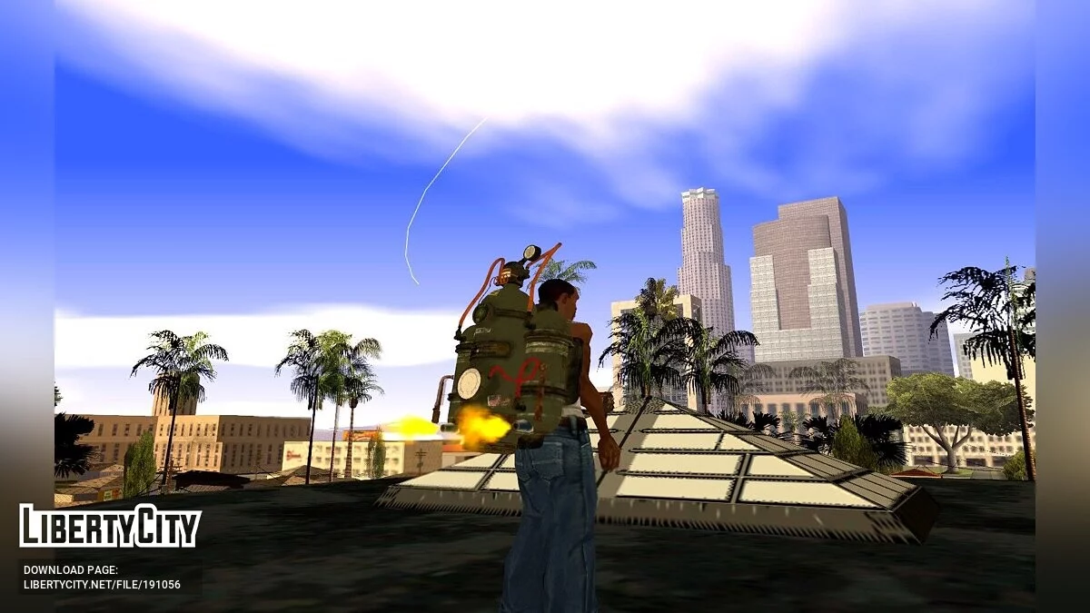 Steampunk Jetpack / GTA San Andreas