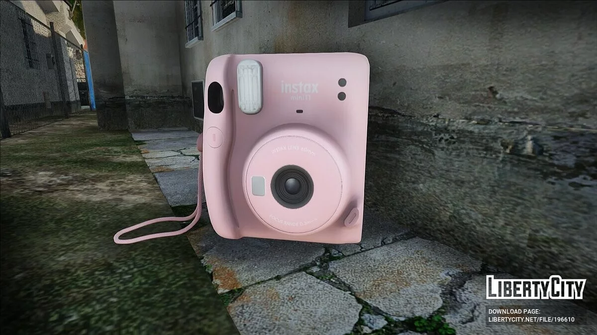Instax Mini 11 + Полароїд / GTA San Andreas