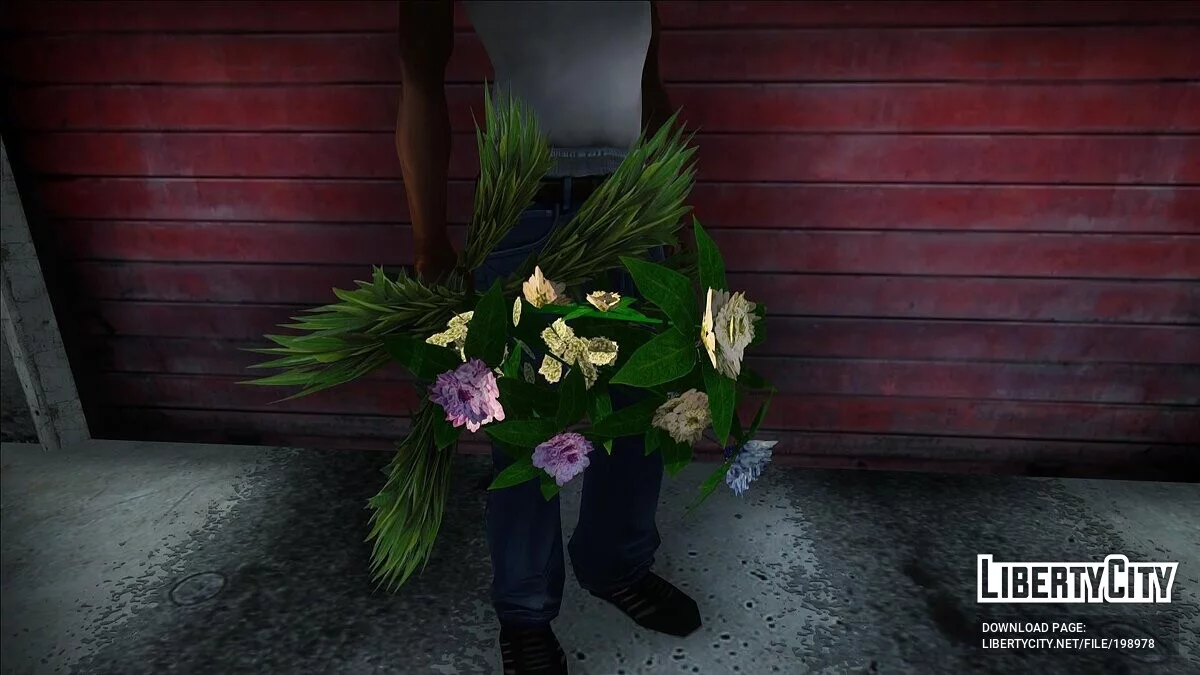 Новий букет квітів / GTA San Andreas