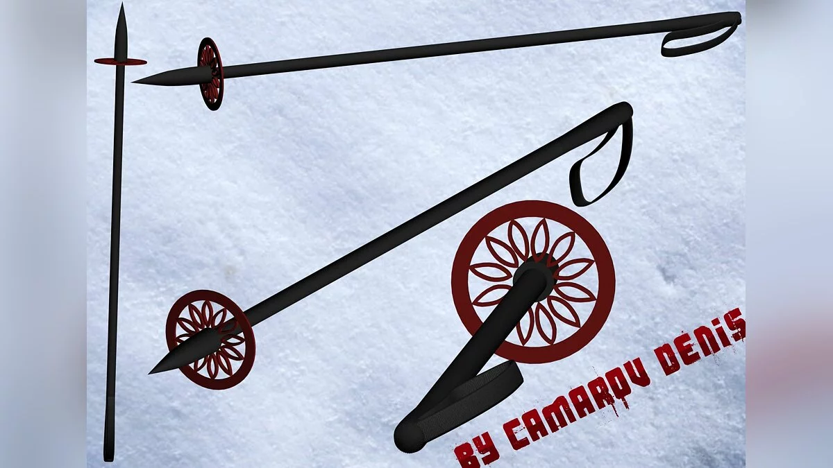 Ski pole / GTA San Andreas