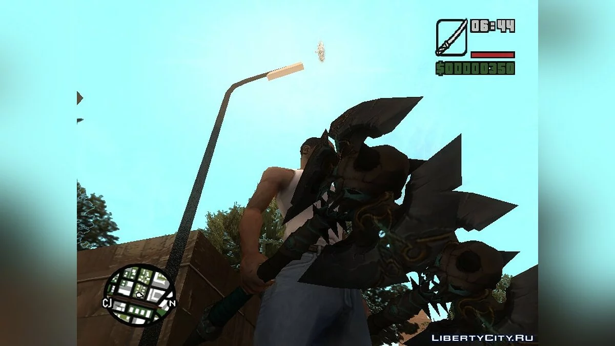 Heroic Axe from World of Warcraft / GTA San Andreas