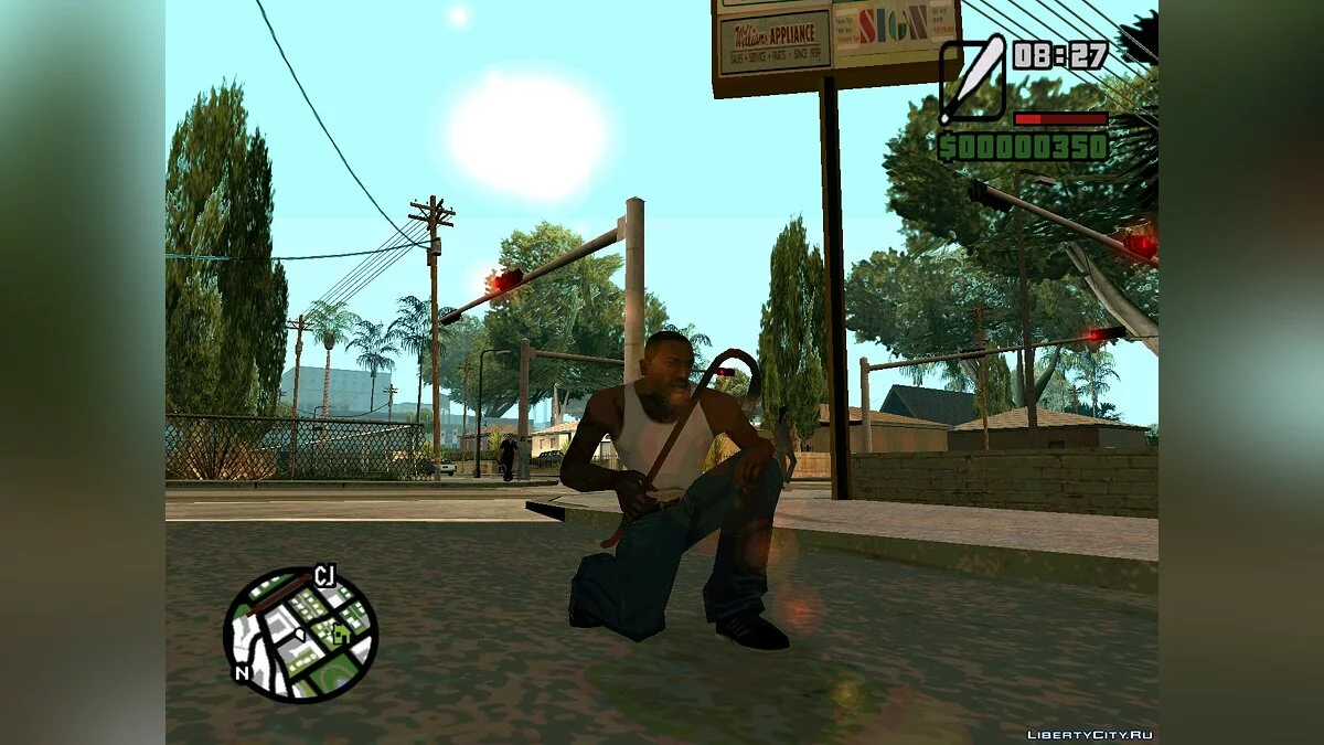 Crowbar from Saints Row 2 / GTA San Andreas