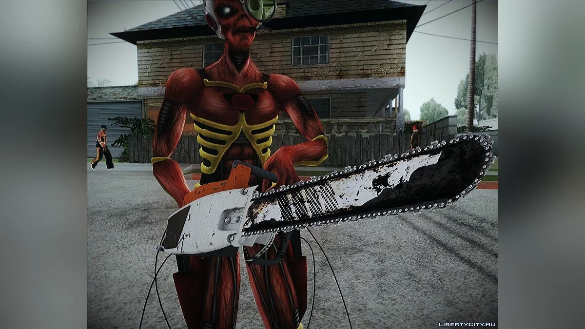 Chainsaw from left4dead2 / GTA San Andreas