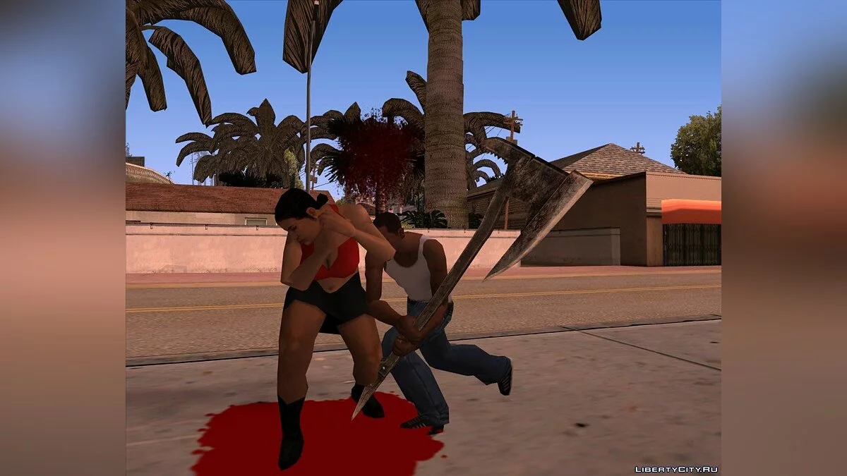 Waster axes from Dead Space 3 / GTA San Andreas