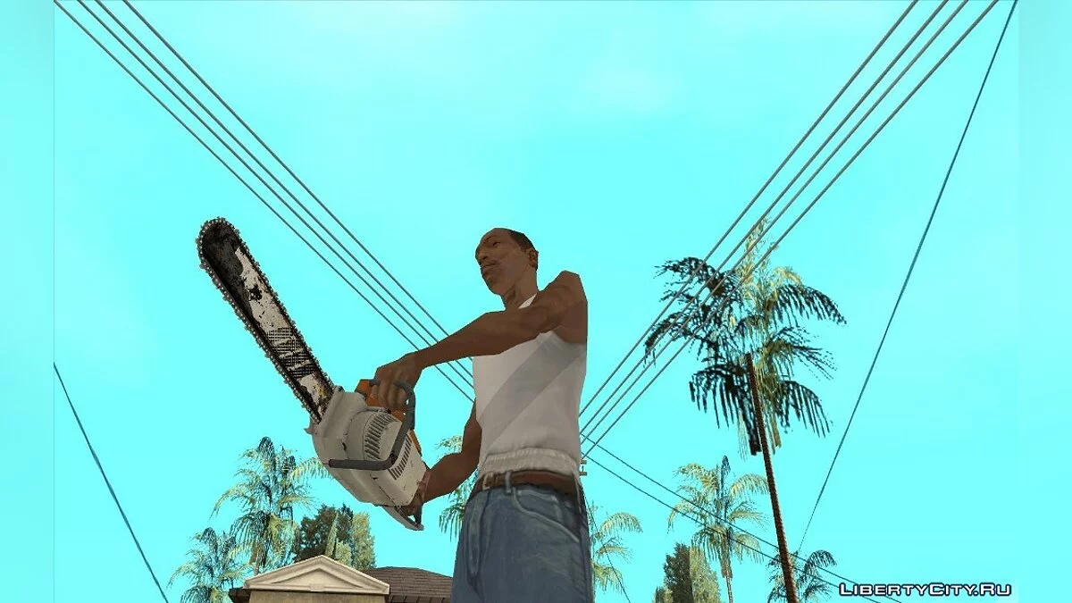 Бензопила з l4d2 / GTA San Andreas