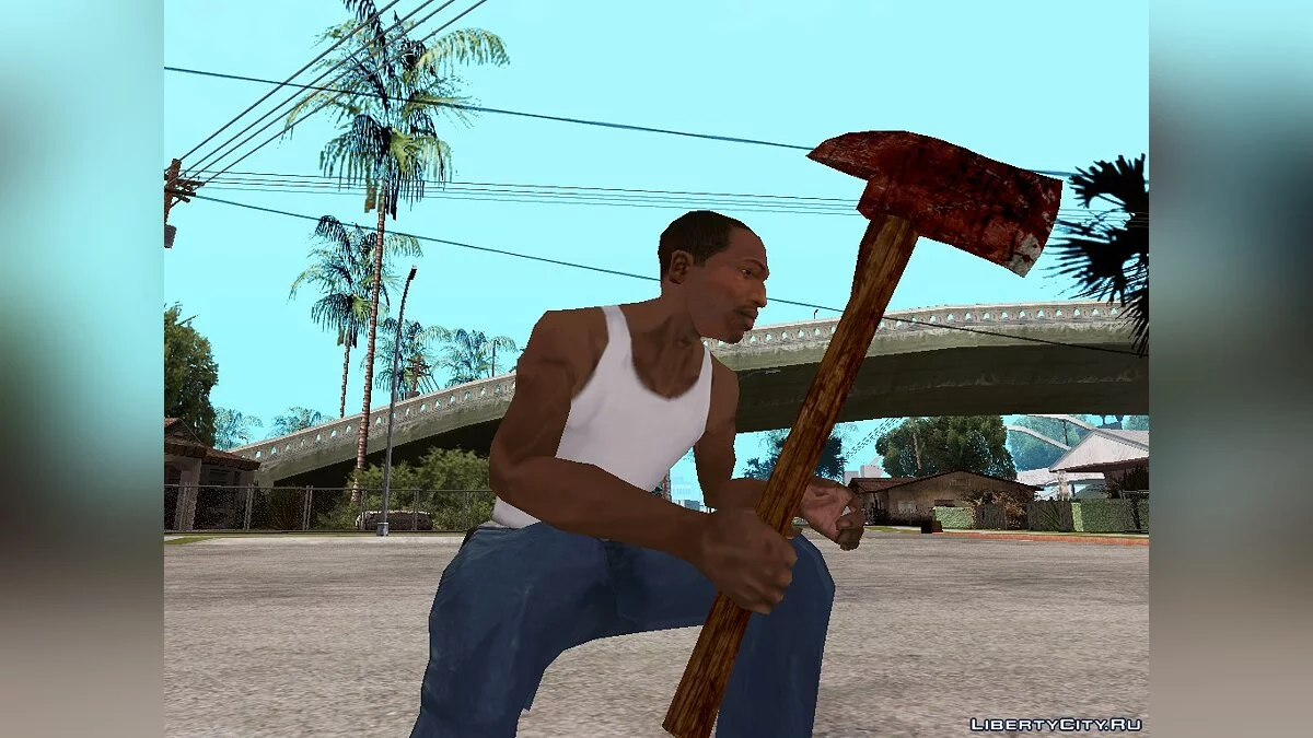 Axe from Penumbra: Black Plague / GTA San Andreas