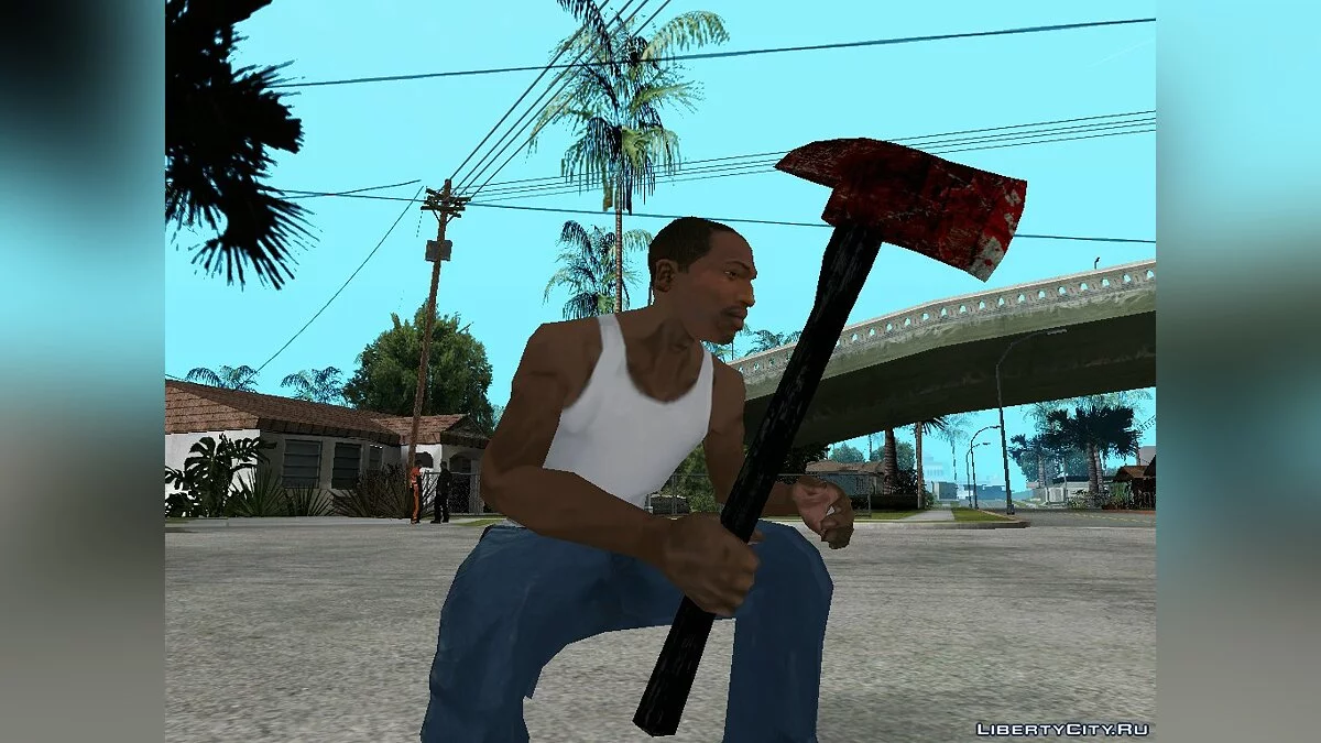 Axe from Penumbra: Black Plague / GTA San Andreas