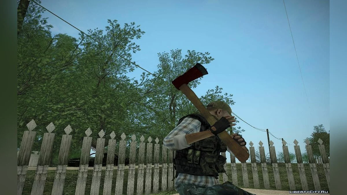 Сокира з DayZ / GTA San Andreas
