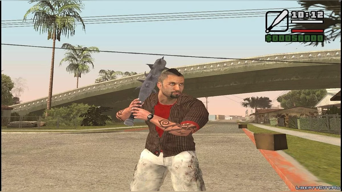 Бита з шипами / GTA San Andreas