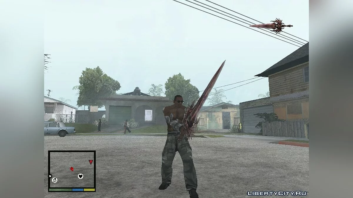 Sword from Soul Calibur 5 / GTA San Andreas