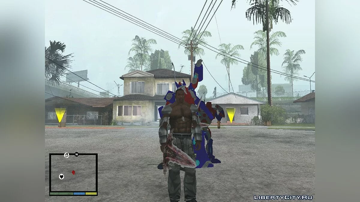 Sword from Soul Calibur 5 / GTA San Andreas