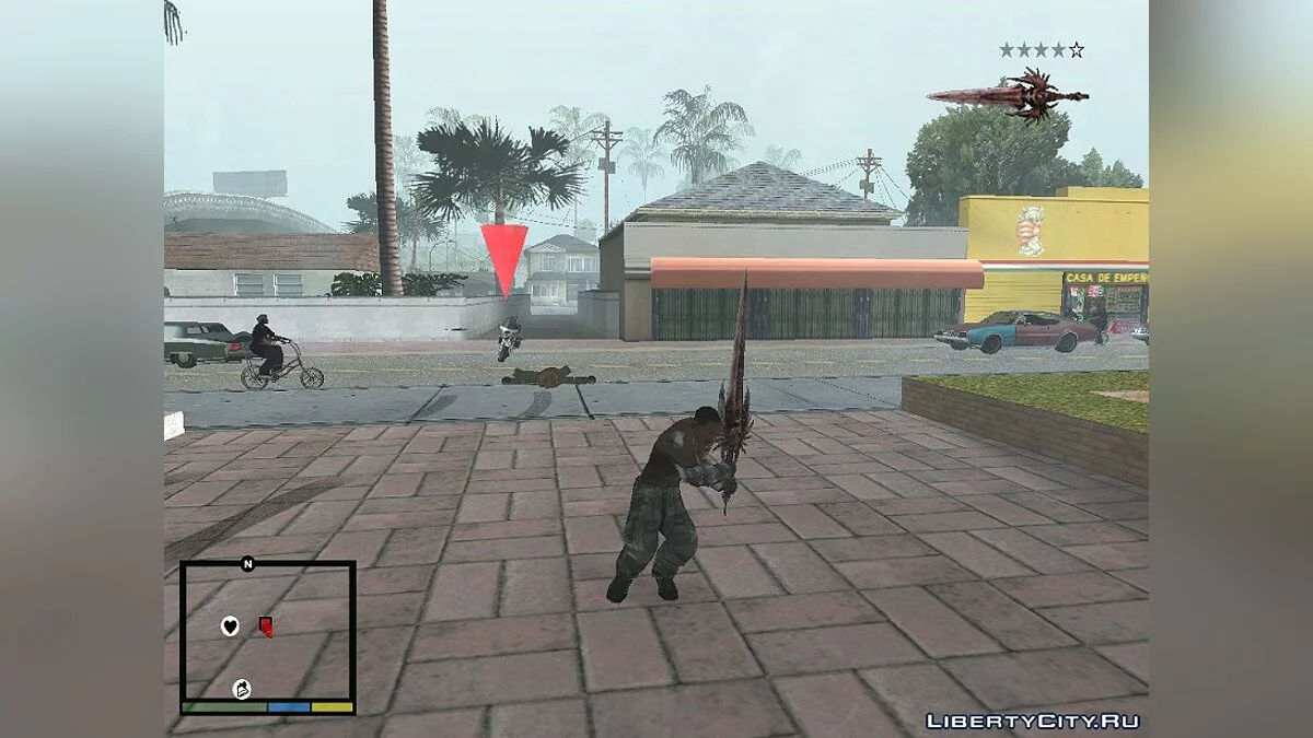 Sword from Soul Calibur 5 / GTA San Andreas
