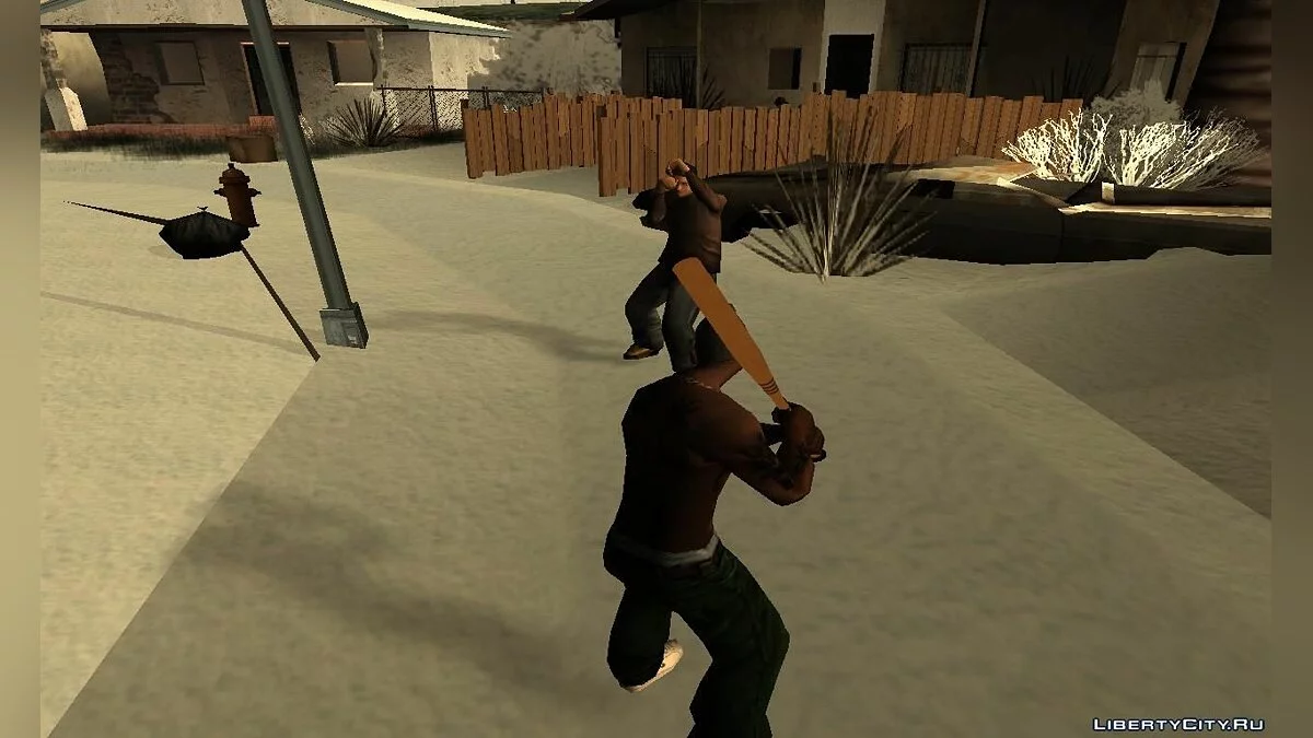 Wooden Bat / GTA San Andreas