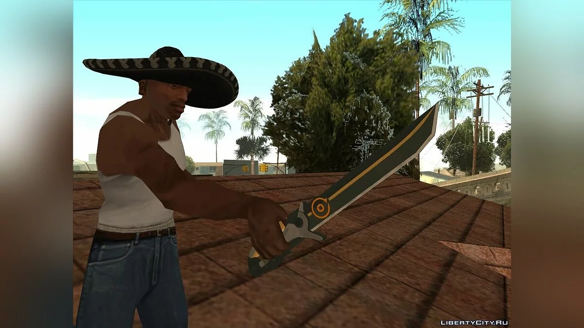 Pisau Olga dari Remember Me / GTA San Andreas