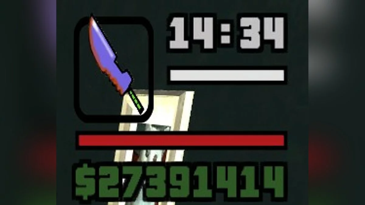 Cartoon sword / GTA San Andreas