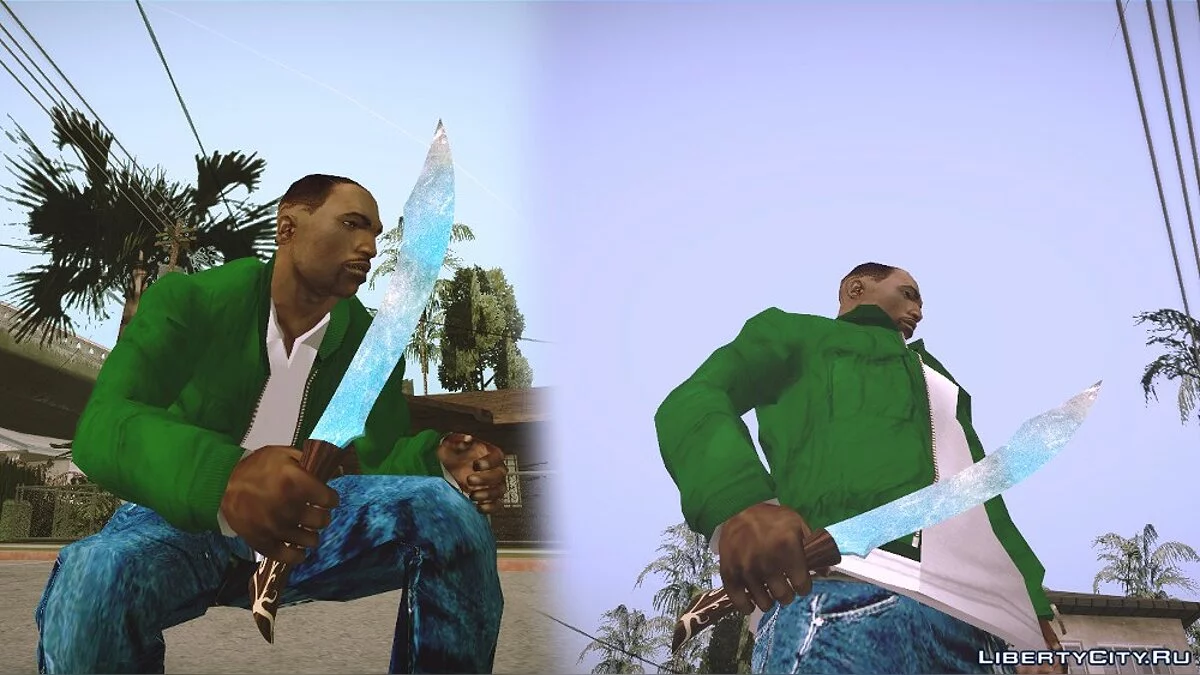 Armas: Knifecur / GTA San Andreas