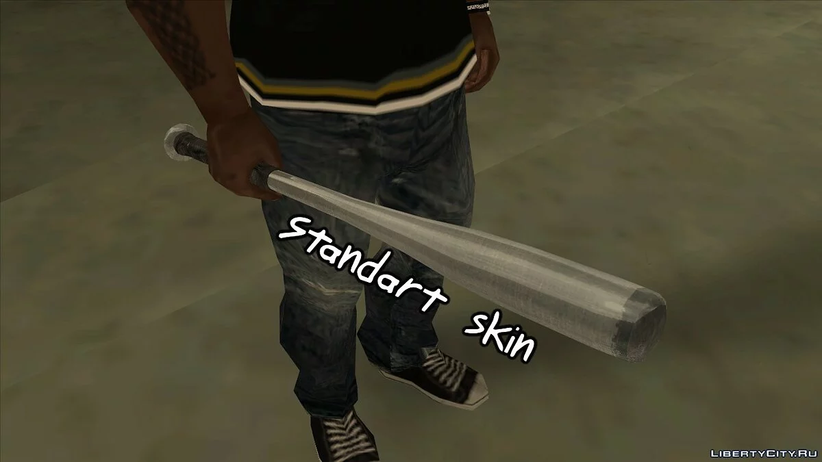 Baseballschläger (Bump Mapping) / GTA San Andreas