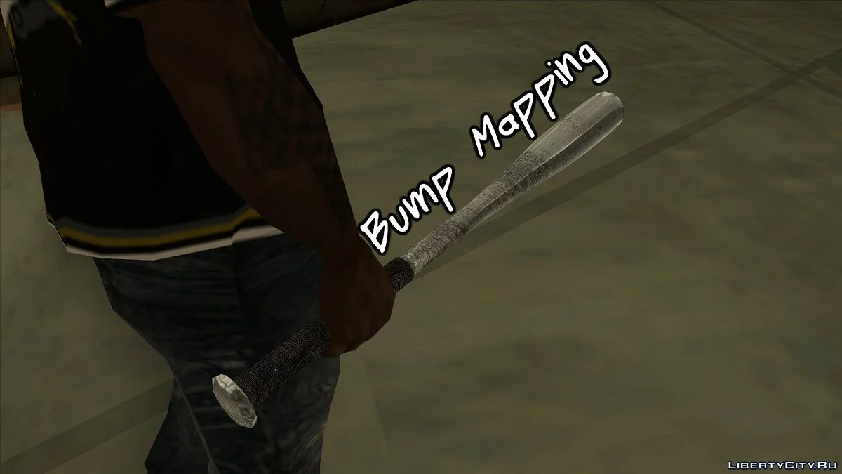 Baseballschläger (Bump Mapping) / GTA San Andreas