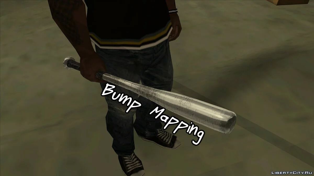 Baseballschläger (Bump Mapping) / GTA San Andreas