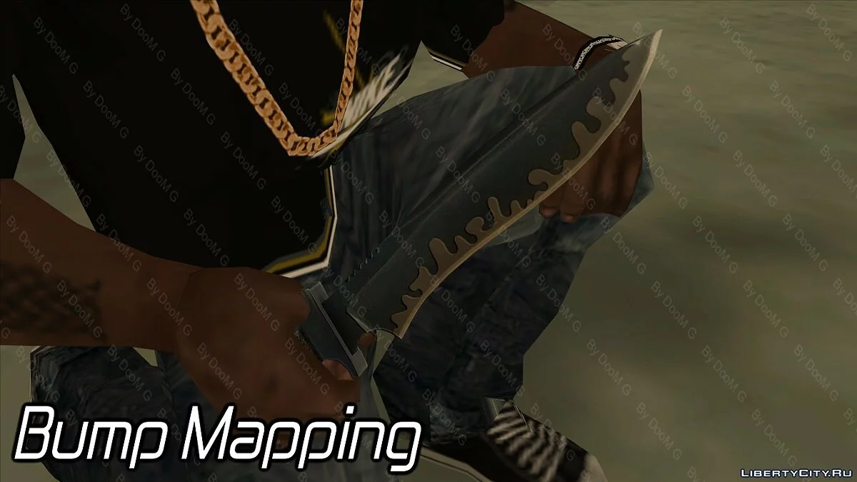 Couteau de CS:S (Bump Mapping) / GTA San Andreas