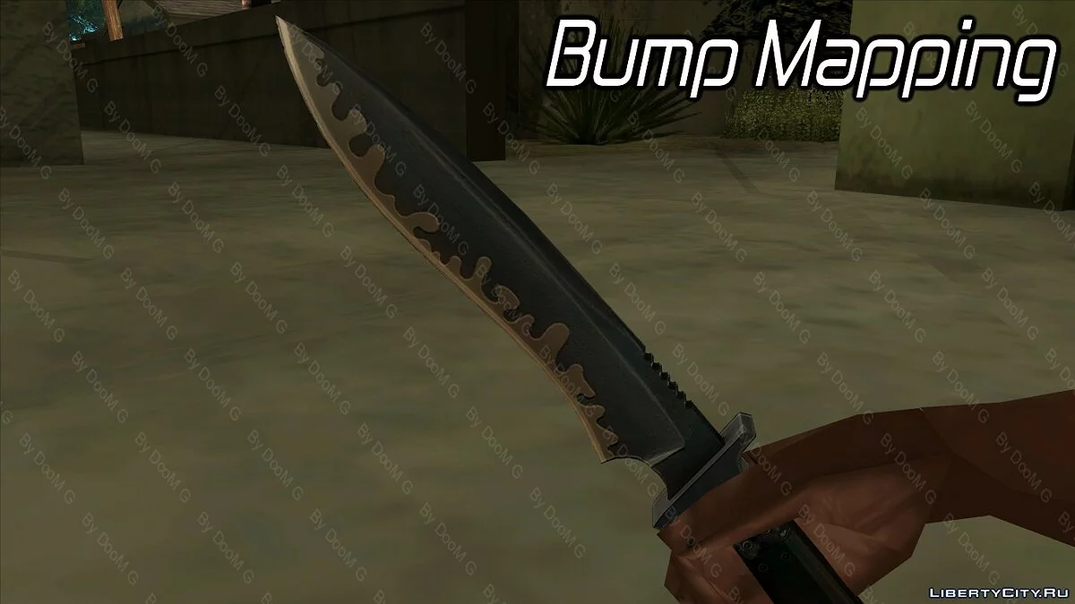 Couteau de CS:S (Bump Mapping) / GTA San Andreas