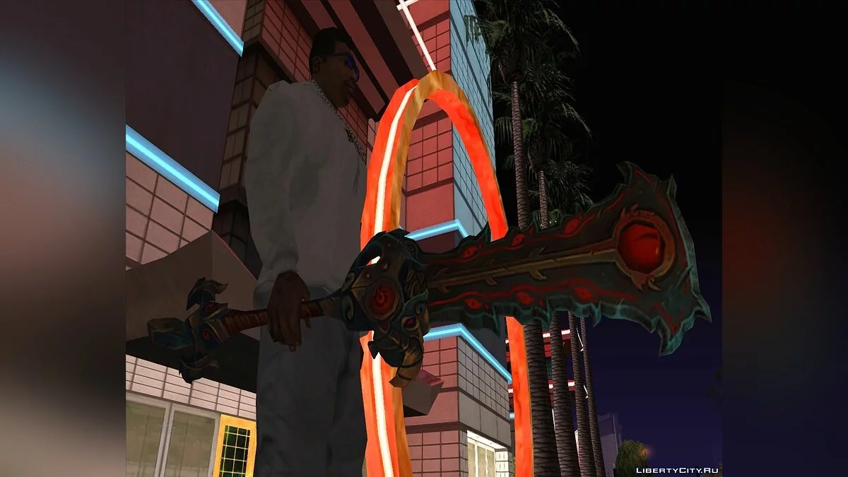 Меч із World Of Warcraft v2 / GTA San Andreas