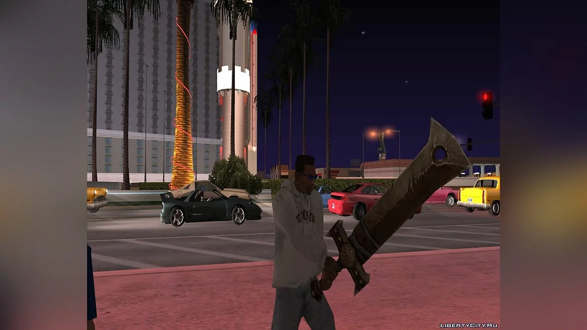 Меч із World Of Warcraft / GTA San Andreas