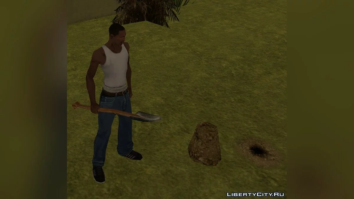 Shovel from the game Redneck Kentucky / GTA San Andreas
