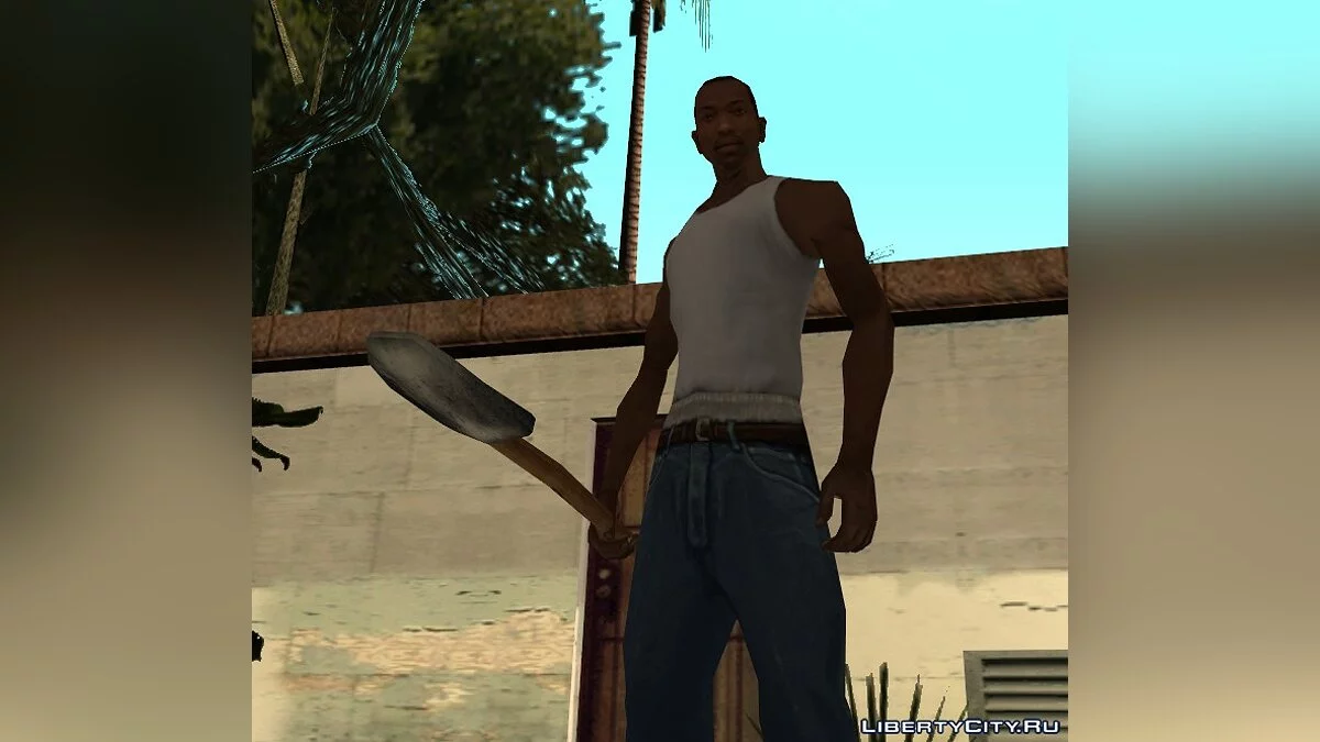Shovel from the game Redneck Kentucky / GTA San Andreas