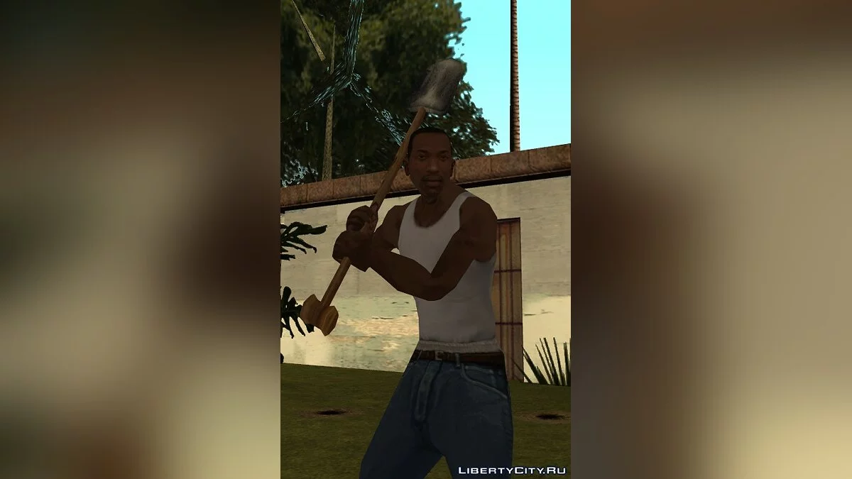 Shovel from the game Redneck Kentucky / GTA San Andreas
