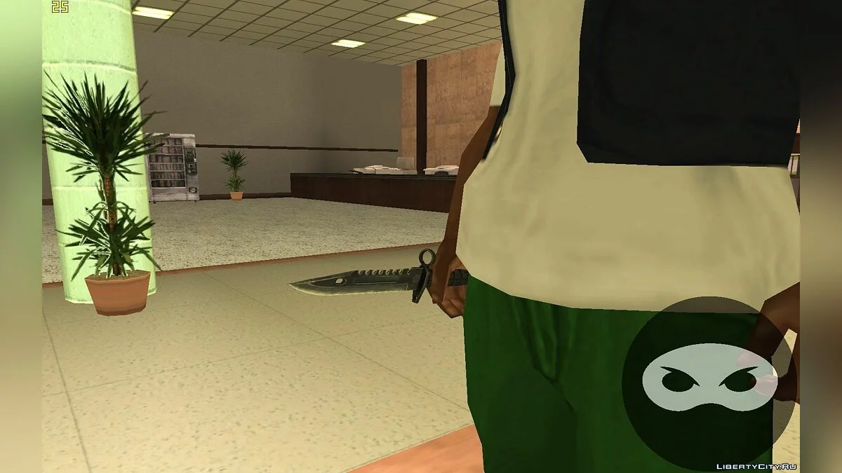 Штик-Ніж М9 з CS:GO / GTA San Andreas