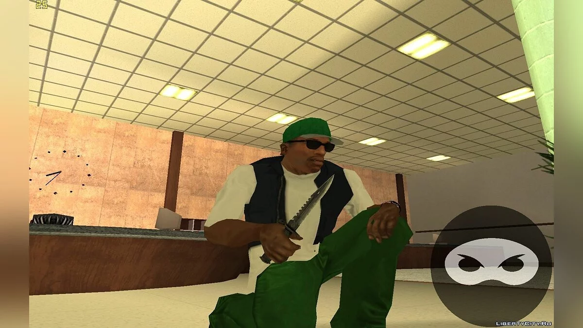 Штик-Ніж М9 з CS:GO / GTA San Andreas