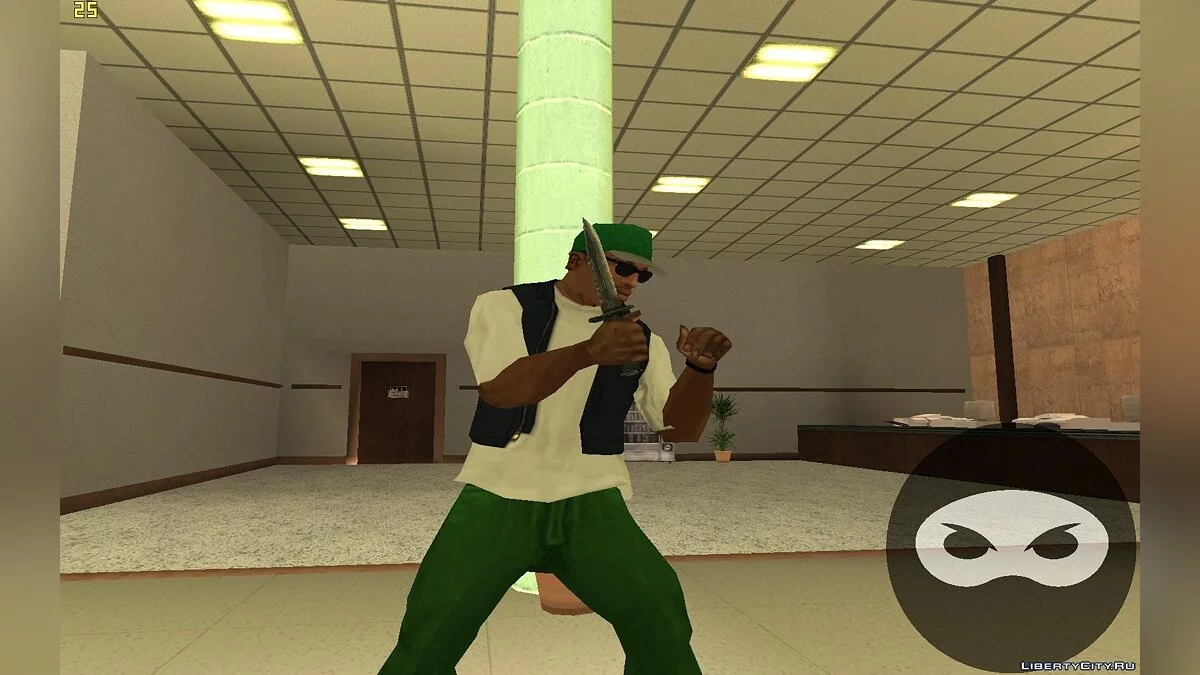 Штик-Ніж М9 з CS:GO / GTA San Andreas