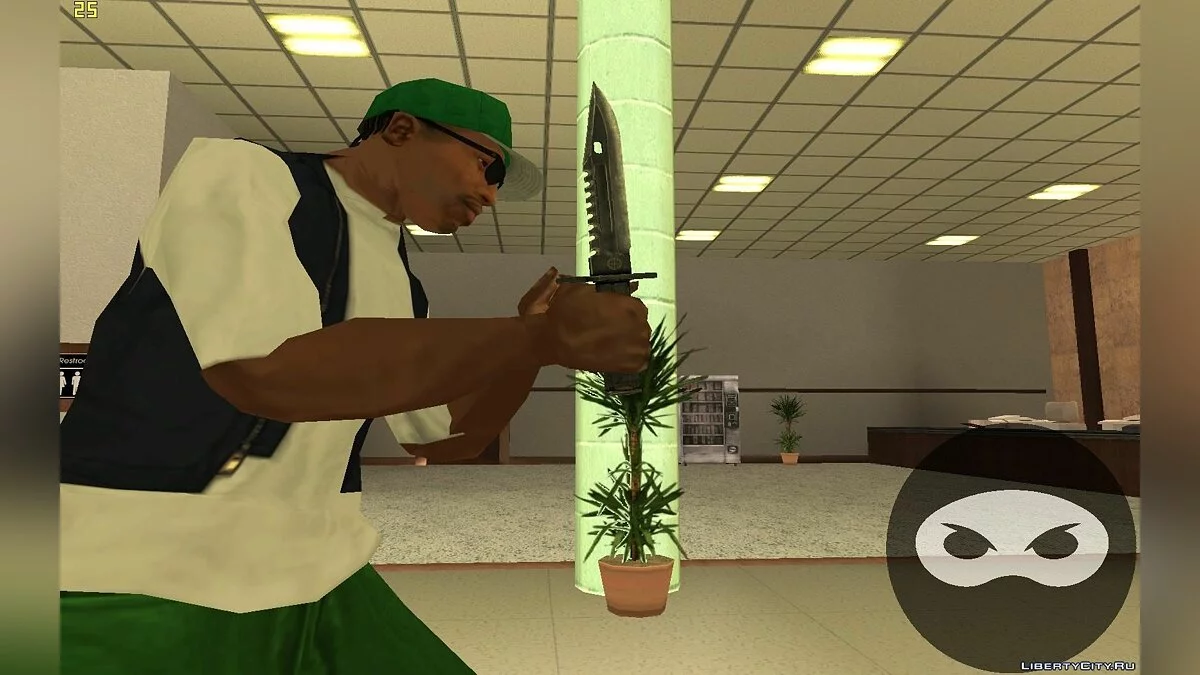 Штик-Ніж М9 з CS:GO / GTA San Andreas